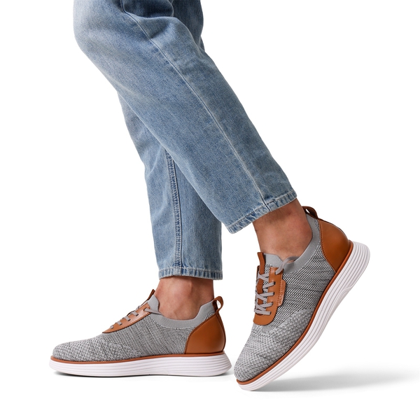 [MaxFlex SuiteBreeze+] Men's Lightweight Mesh Oxford Sneakers - GREY - 6